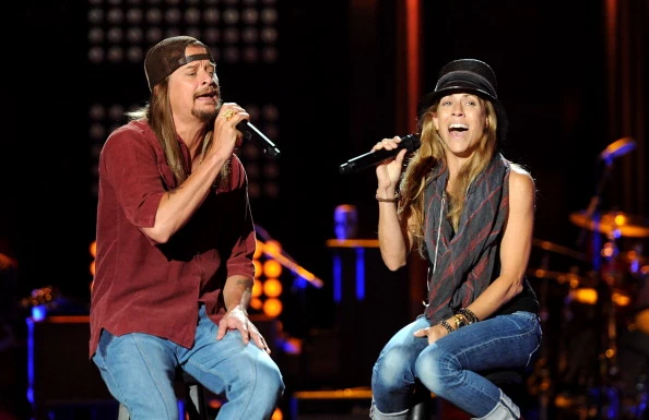2011 CMT Music Awards - Rehearsals - Day 2 - kid rock and sheryl crow 2011 CMT Music Awards - Rehearsals - Day 2 - kid rock and sheryl crow