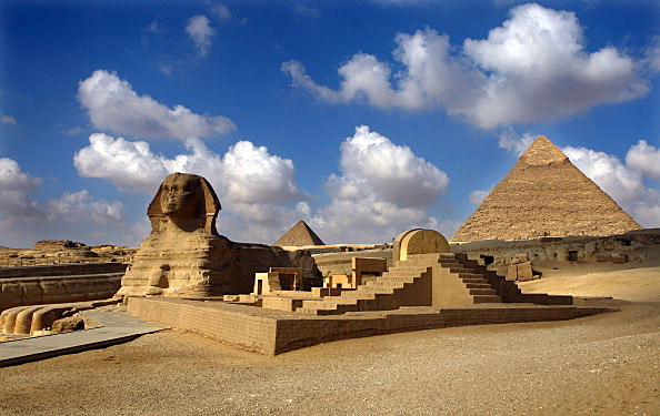 The Sphinx and the Great Pyramids of Giza The Sphinx and the Great Pyramids of Giza