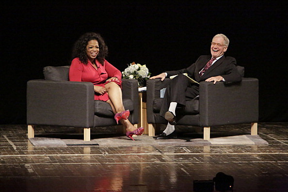 David Letterman And Oprah Winfrey David Letterman And Oprah Winfrey