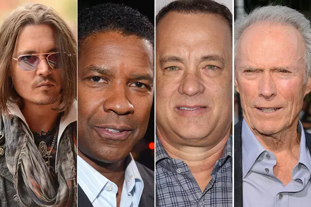 Johnny Depp, Denzel Washington, Tom Hanks, Clint Eastwood Johnny Depp, Denzel Washington, Tom Hanks, Clint Eastwood