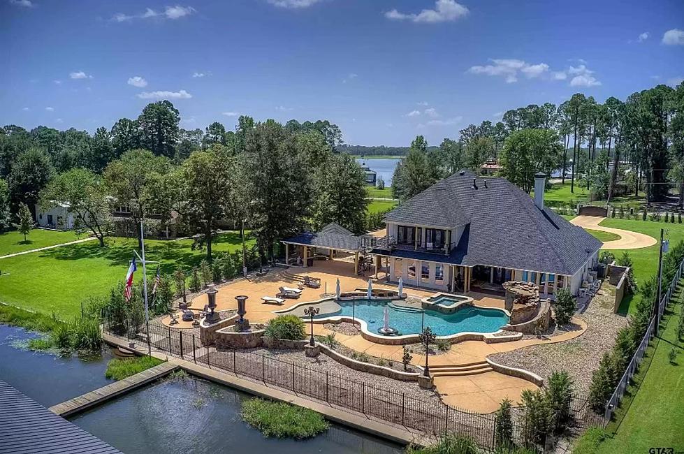 Owning This Lake Tyler Home Means Owning A Resort Style Mega-Pool Too