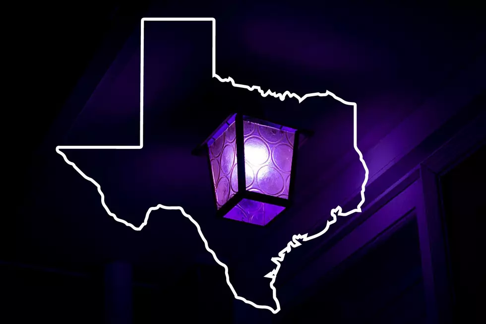 Why Are There So Many Purple Porch Lights In Texas Right Now?