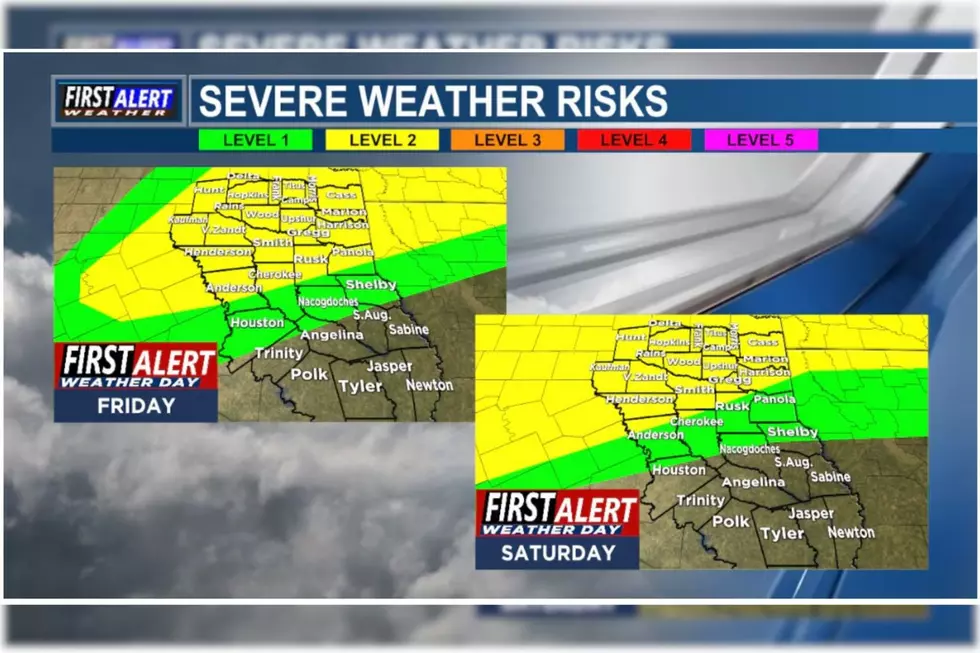 Severe Weather Risk In East Texas This Weekend