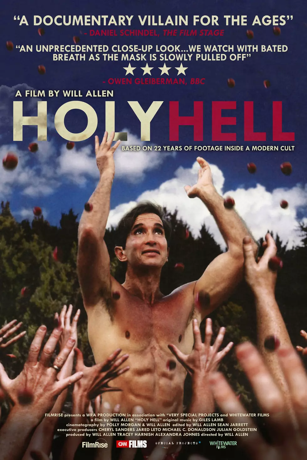 Poster for the documentary, Holy Hell, made about The Buddhafield cult